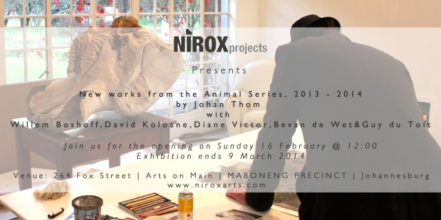 New works from the Animal Series 2013 - 2014